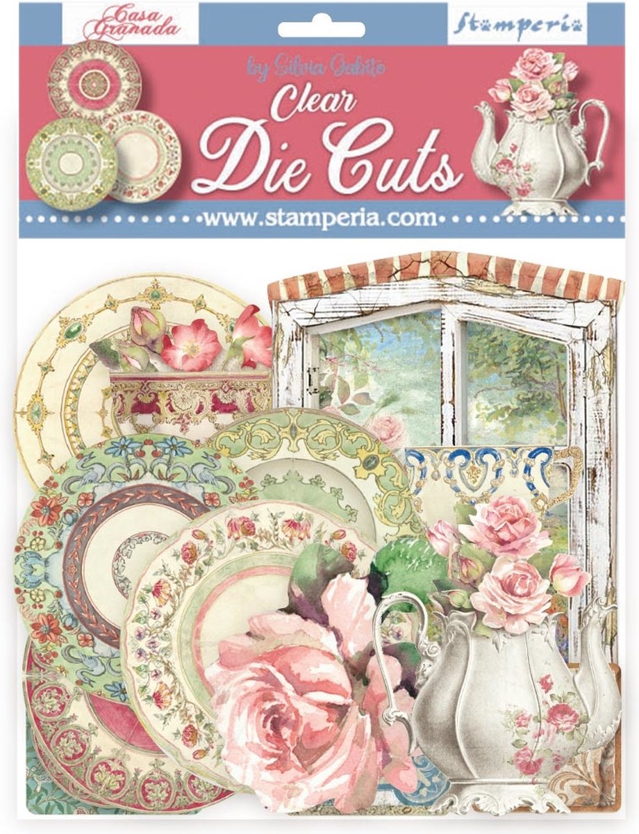 Stamperia Casa Granada Clear Die Cuts (DFLDCP22)