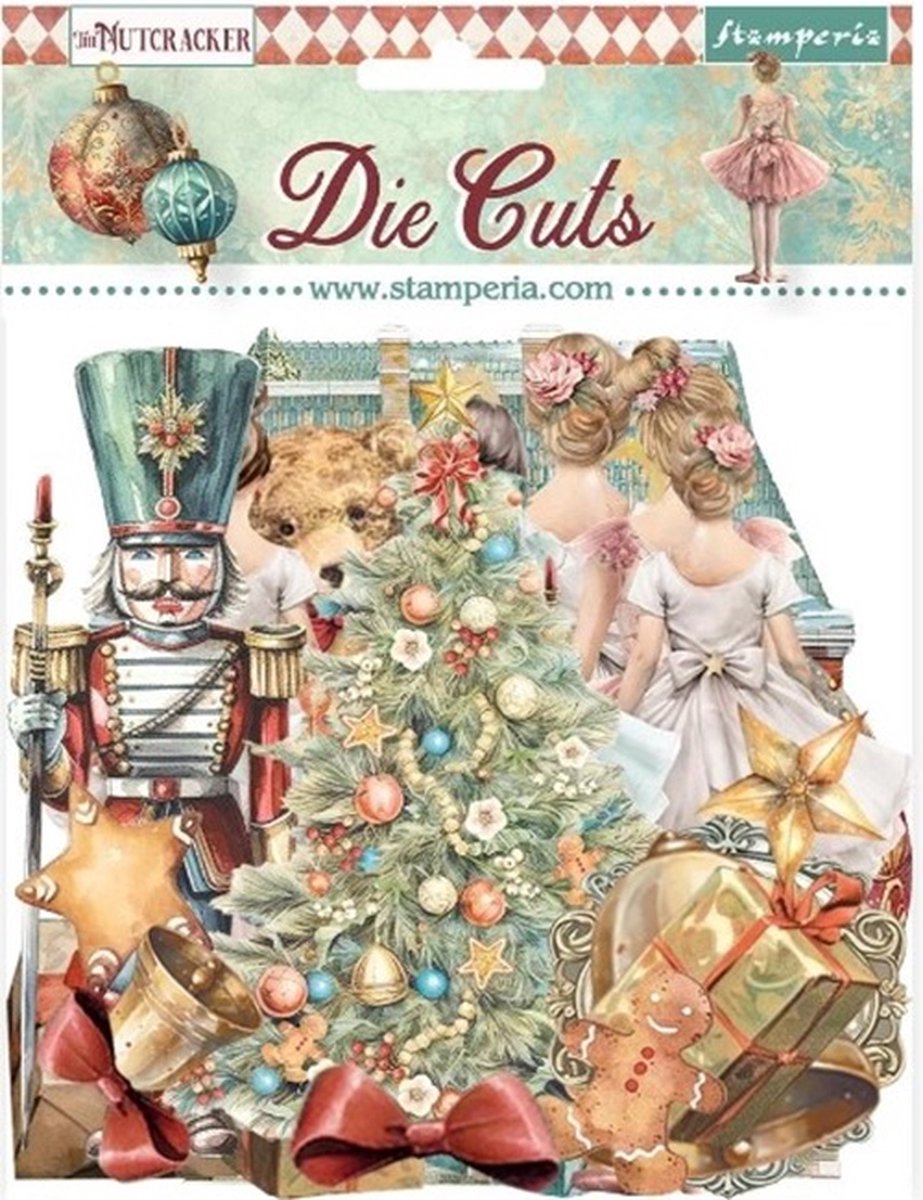 Stamperia The Nutcracker Die Cuts Assorted (44pcs) (DFLDC103)