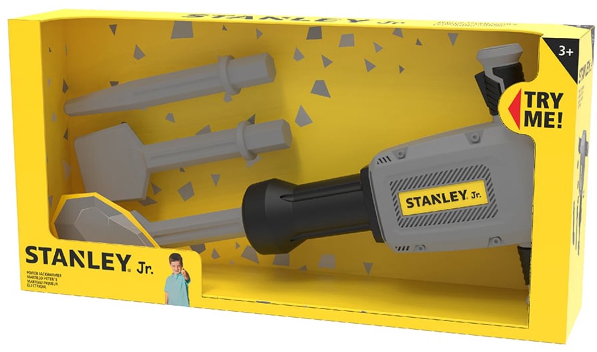 Stanley Jr. – Sloophamer / Jackhammer voor kinderen speelgoed gereedschap