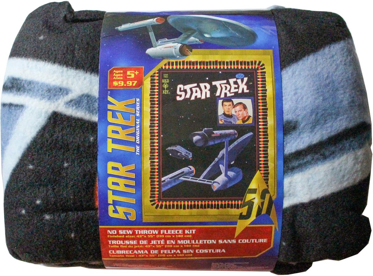 Fleecedeken DIY Star Trek 4