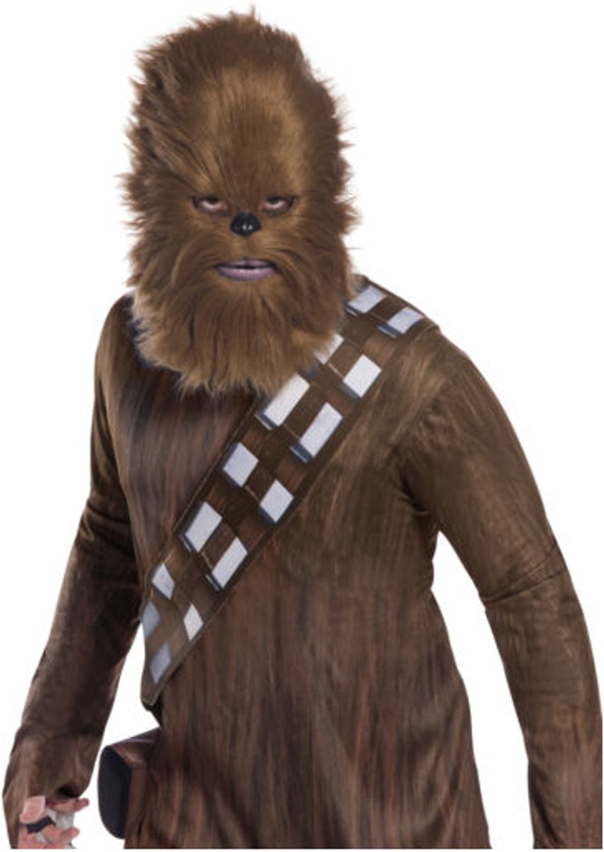 Chewbacca™   masker met bont voor volwassenen - Verkleedmasker