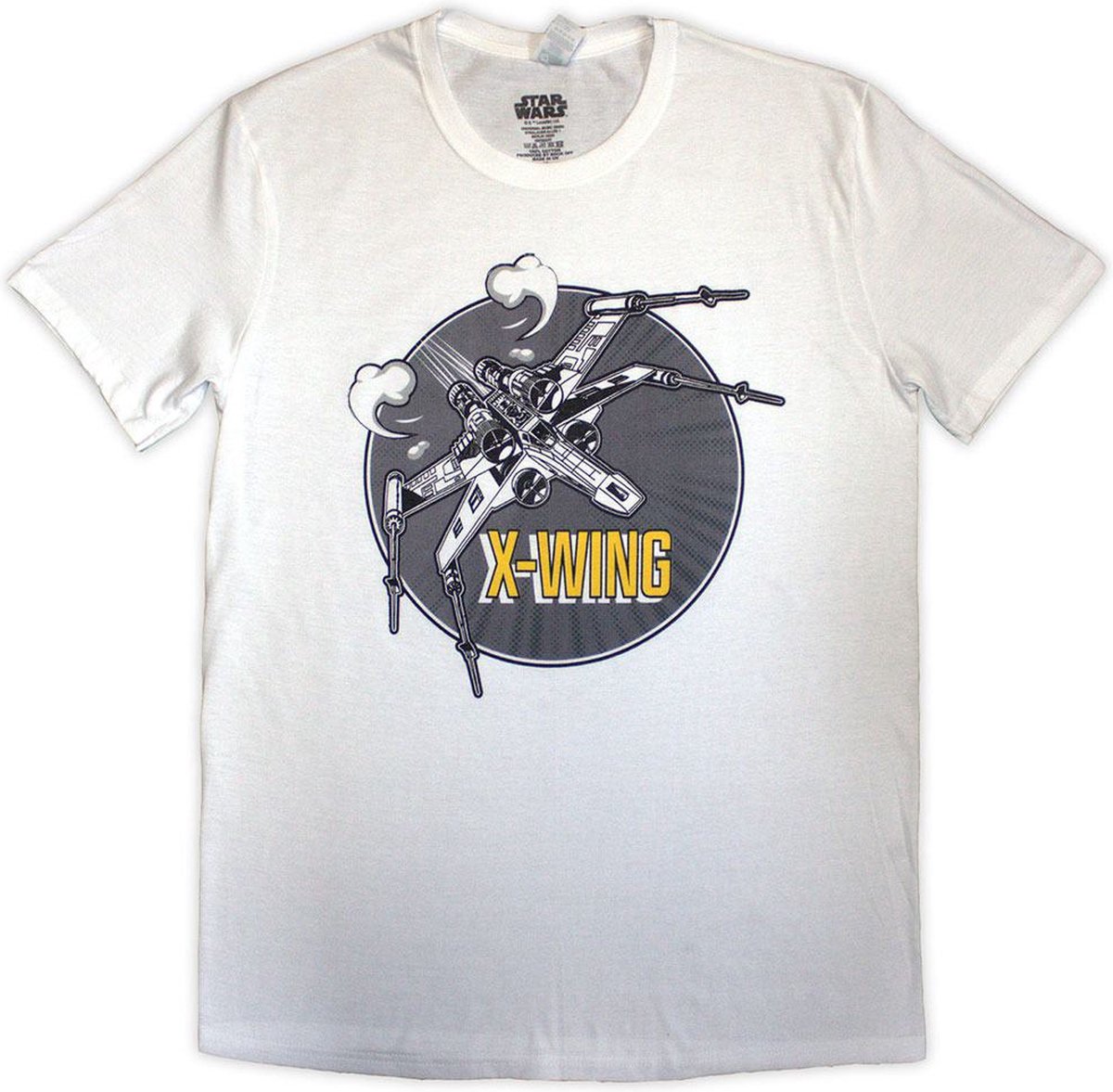 Disney Star Wars - X-Wing Graphic Heren T-shirt - M - Wit