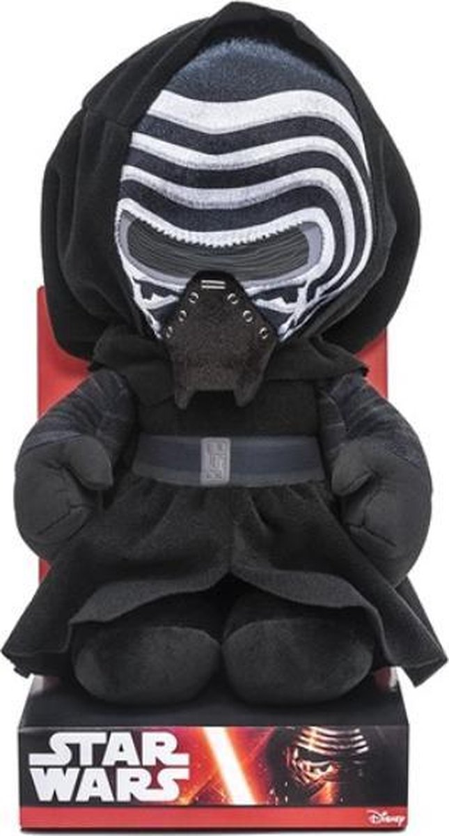 Disney Star Wars Pluche knuffel Kylo Ren in Unique Velboa in display box 25cm pop