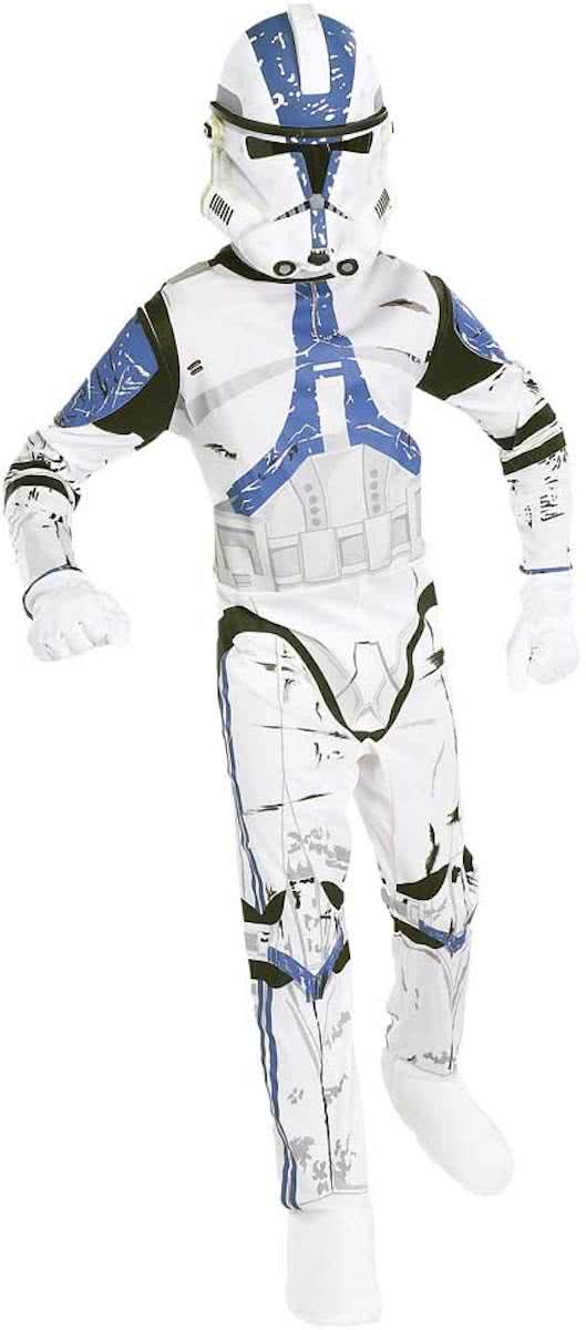 Star Wars - Clonetrooper - Kinderen - Maat M - Verkleedkleding