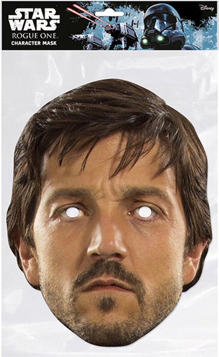 Star Wars Rogue One Cassian Andor Party Mask (Multicoloured)