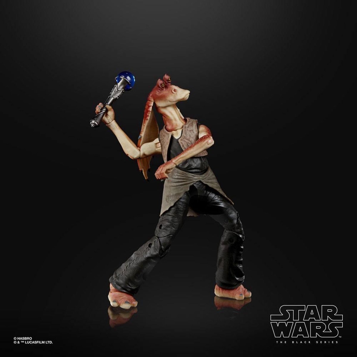 Star Wars Black Series Deluxe Figuur Jar Jar - Speelfiguur