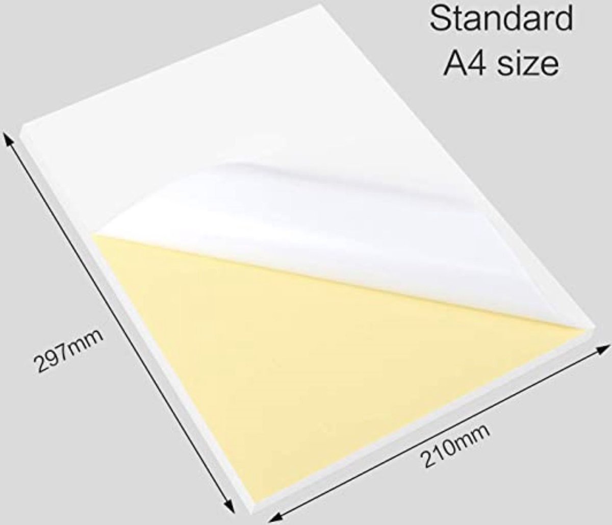 Starform Adhesive Sheet Glossy White