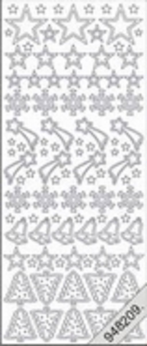 Starform Outline Sticker, Goud, 853