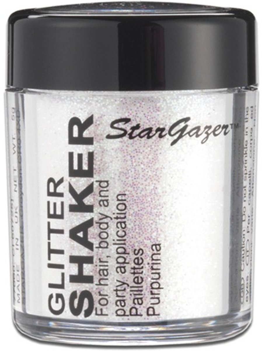  Shaker UV Glitter Shaker White
