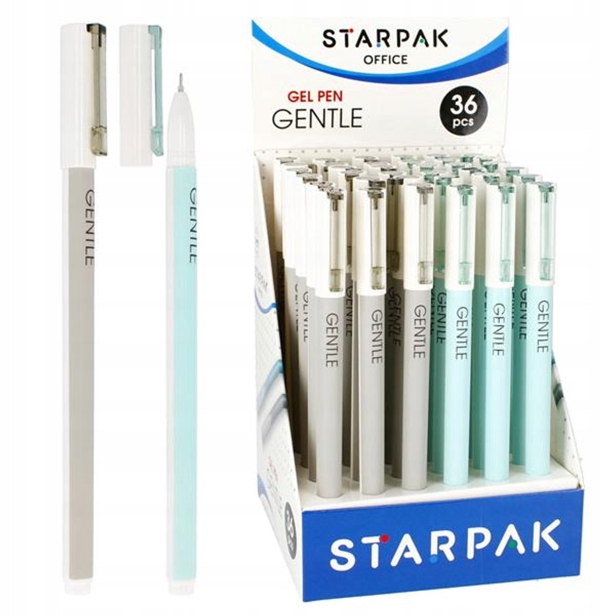 Starpak Gel Pen Gentle Office - Zwarte Inkt, Vloeiend Schrijven