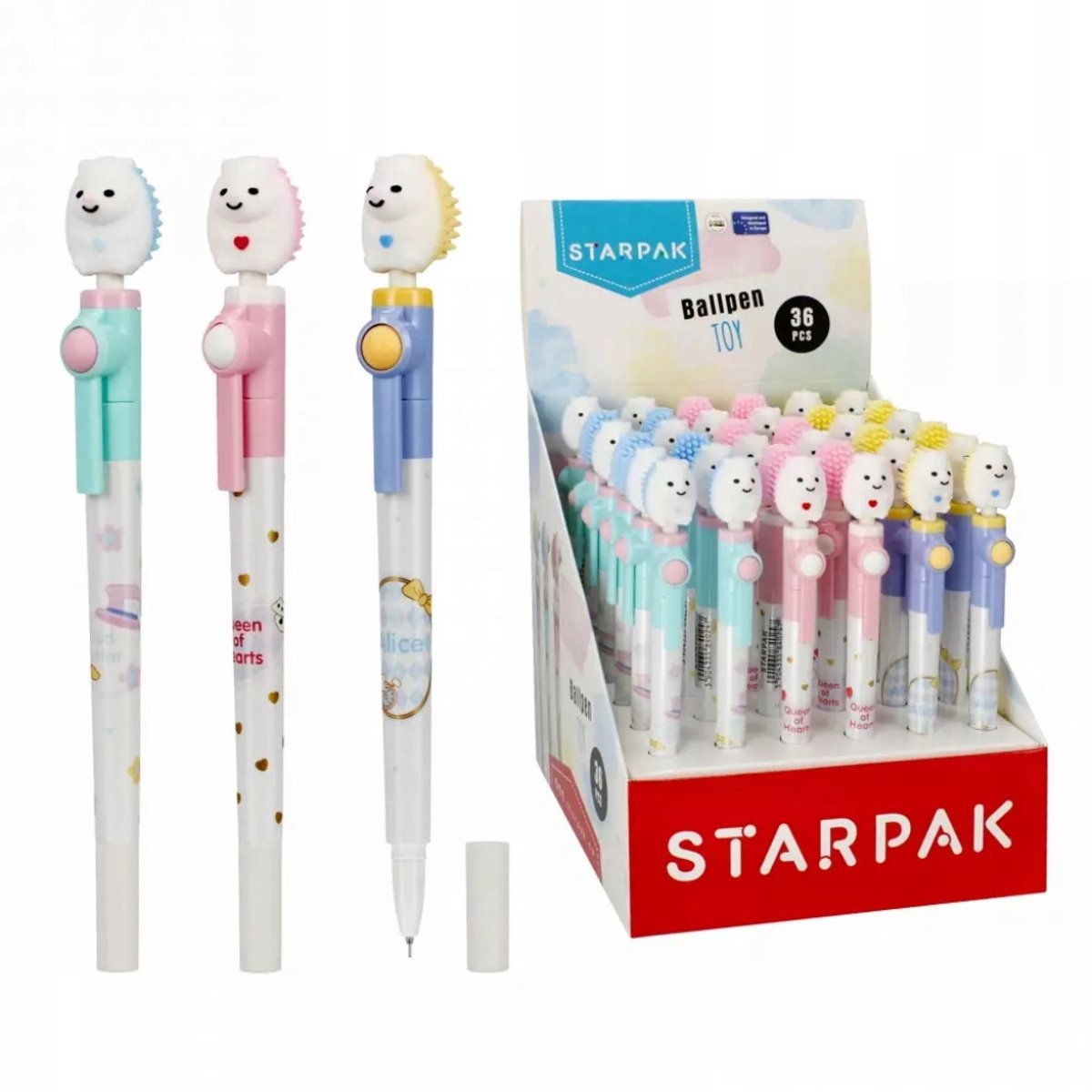 Starpak Gelpen Toy - Automatische Pen met Egel Figuur