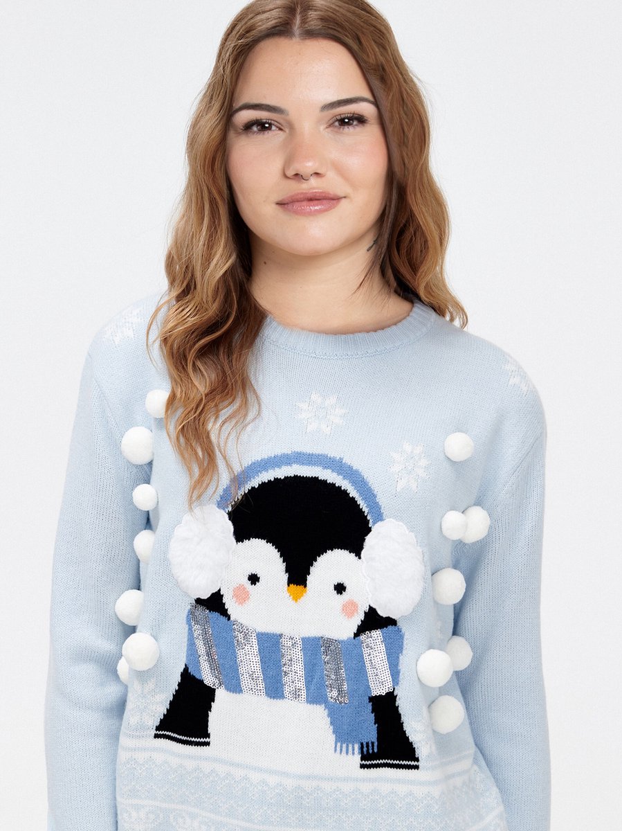 Starry Indigo - Foute Kersttrui Dames / Ugly Christmas Sweater Women