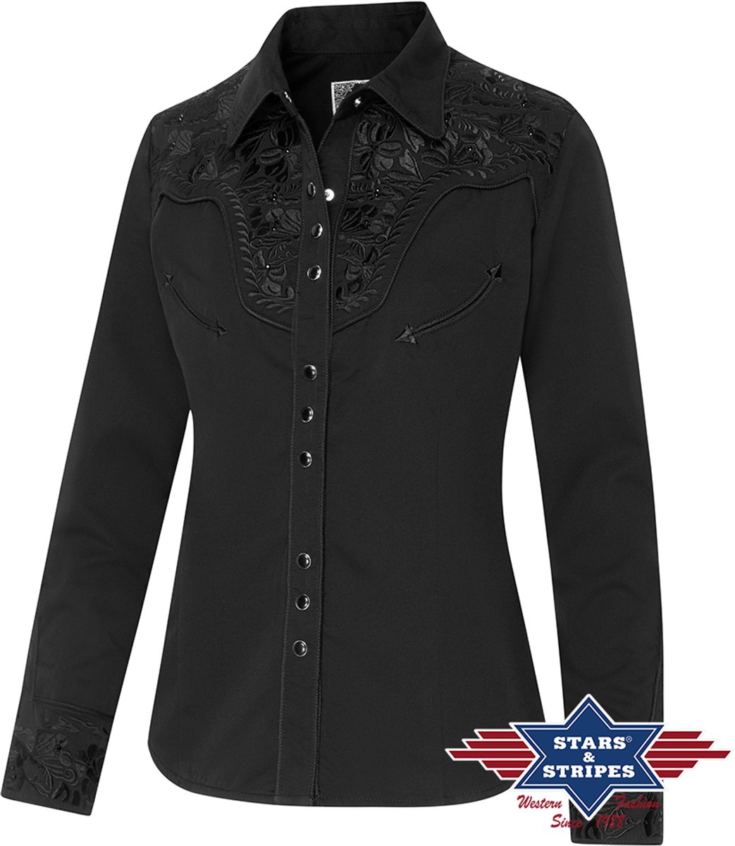 Stars & Stripes - Western Blouse Riley - Maat M