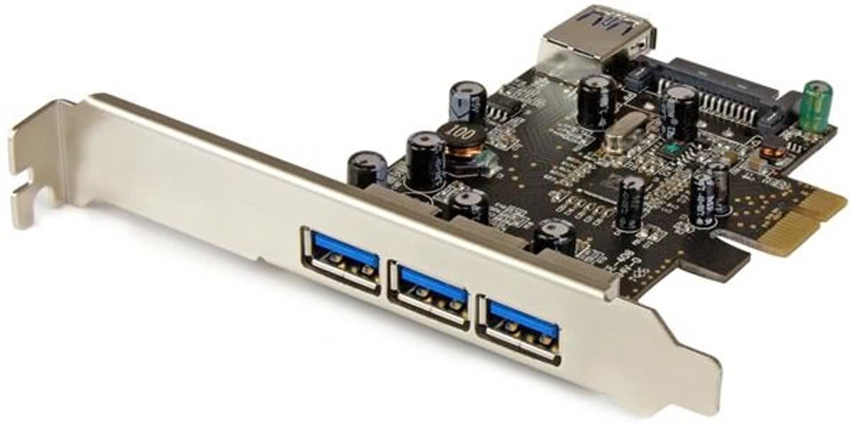 4 Port PCI Express USB 3.0 Card - 3 + 1
