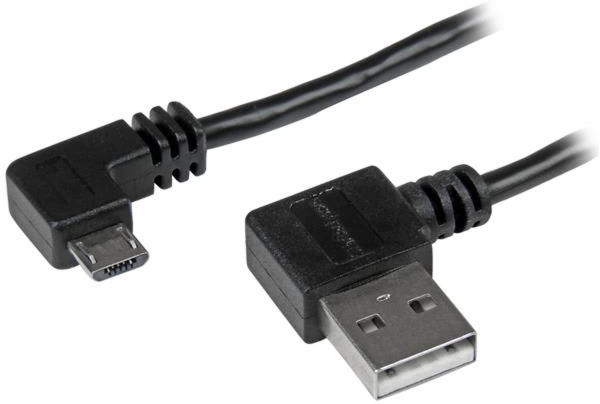 StarTech.com Micro-USB kabel met rechts haakse connectors M/M 2m