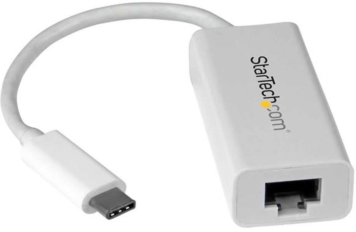 StarTech.com USB-C naar gigabit netwerkadapter Wit