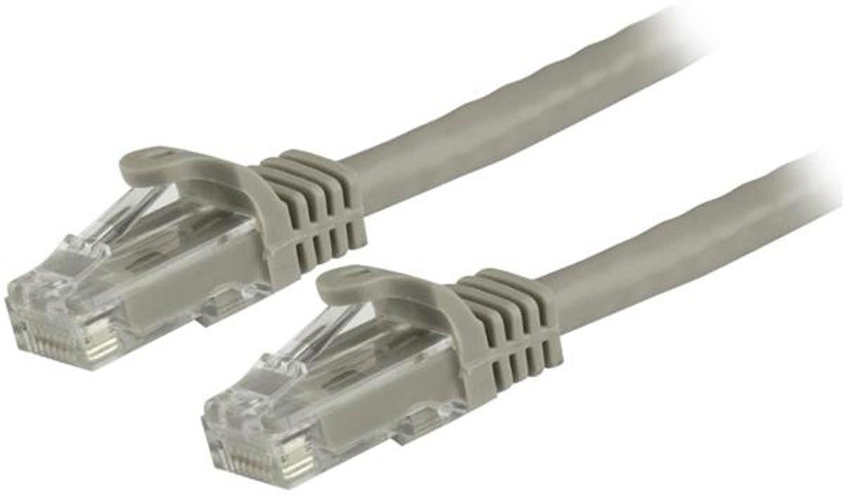 Startech N6PATC3MGR - Cat 6 UTP-kabel - RJ45 - 3 m - Grijs
