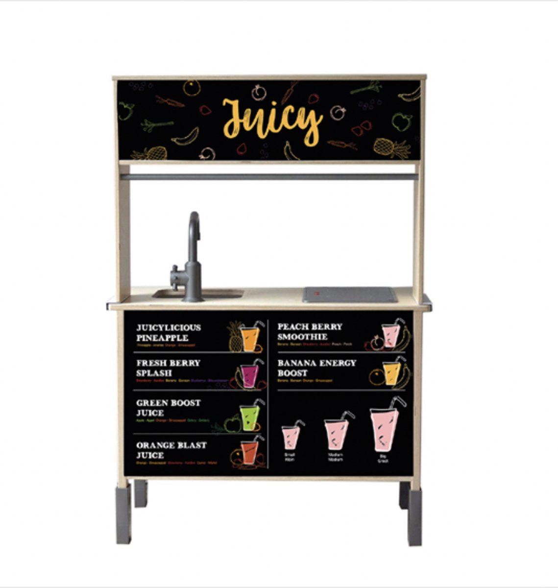 Keuken Stickers - Juicy Bar Sticker Set Ikea DÃ¼ktig keukentje