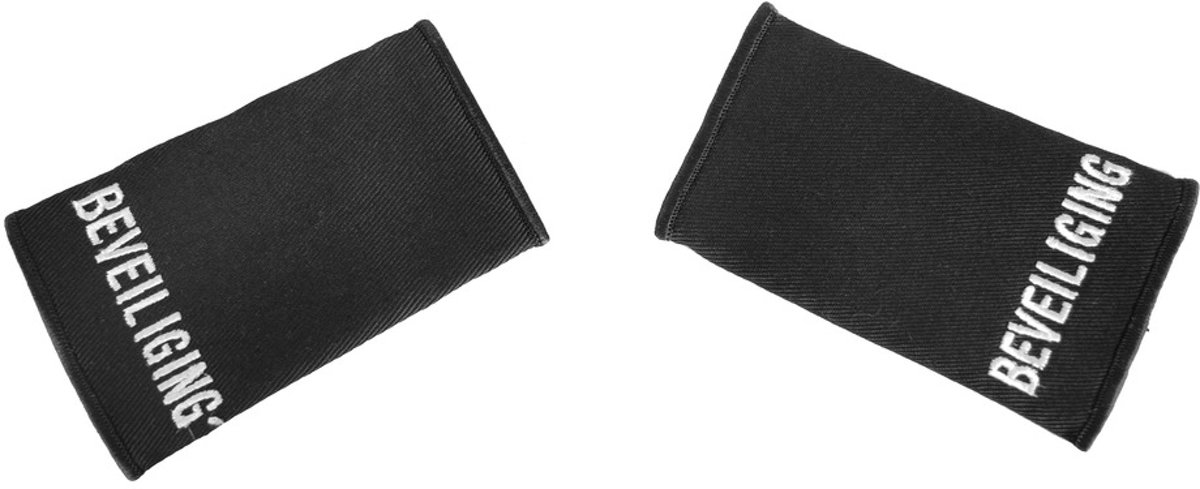Stealth epaulette beveiliging zwart