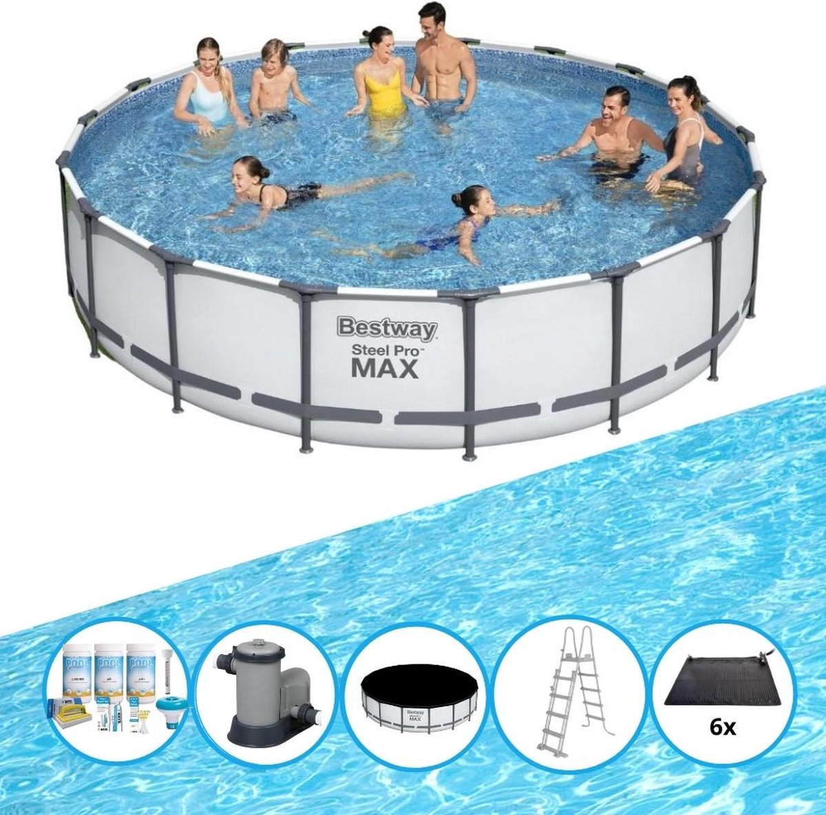 Zwembad Steel Pro MAX - Zwembad Deal - 549x122 cm