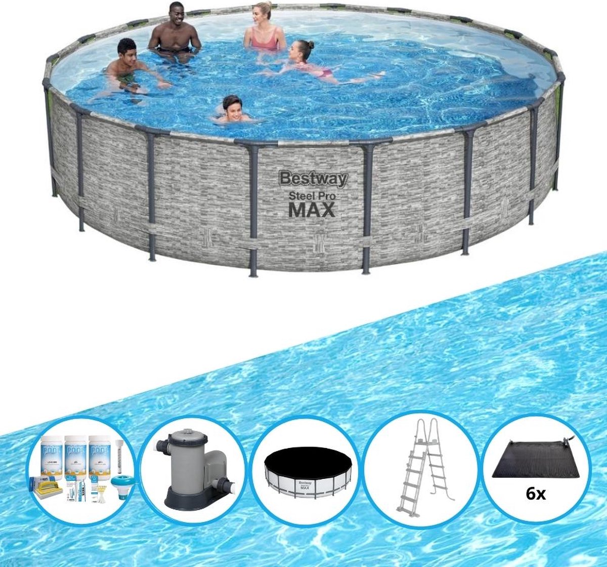 Zwembad Steel Pro MAX - Zwembad Deal - 549x122 cm