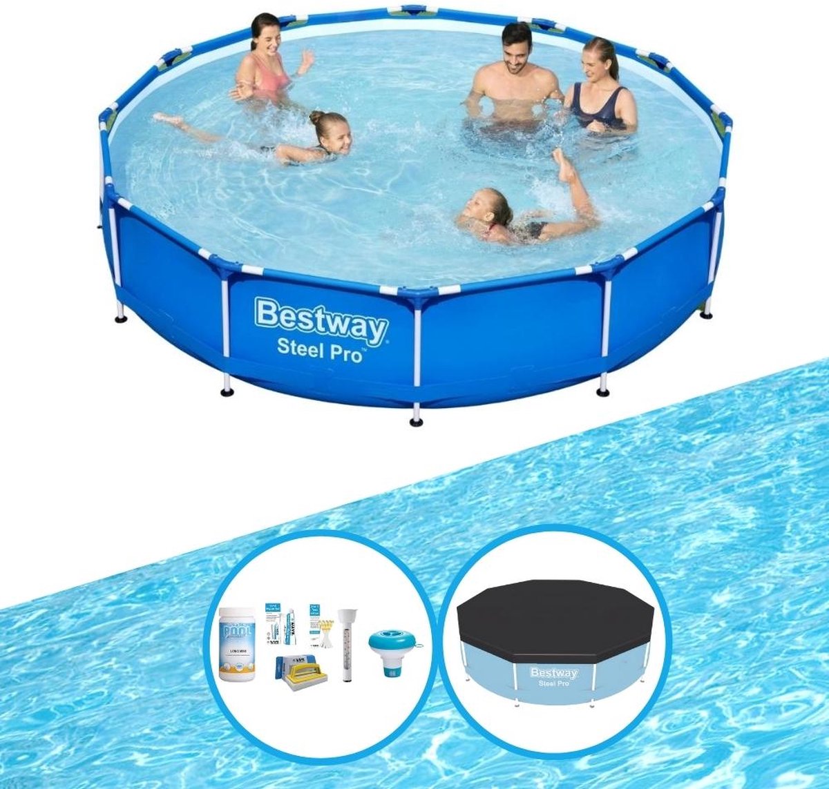 Zwembad Steel Pro - Zwembadpakket - 366x76 cm