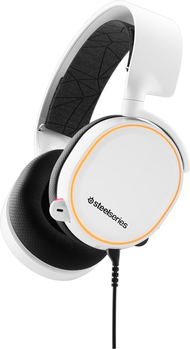SteelSeries Arctis 5 RGB - 2019 Editie -  Gaming Headset - Wit - PS4 + PC