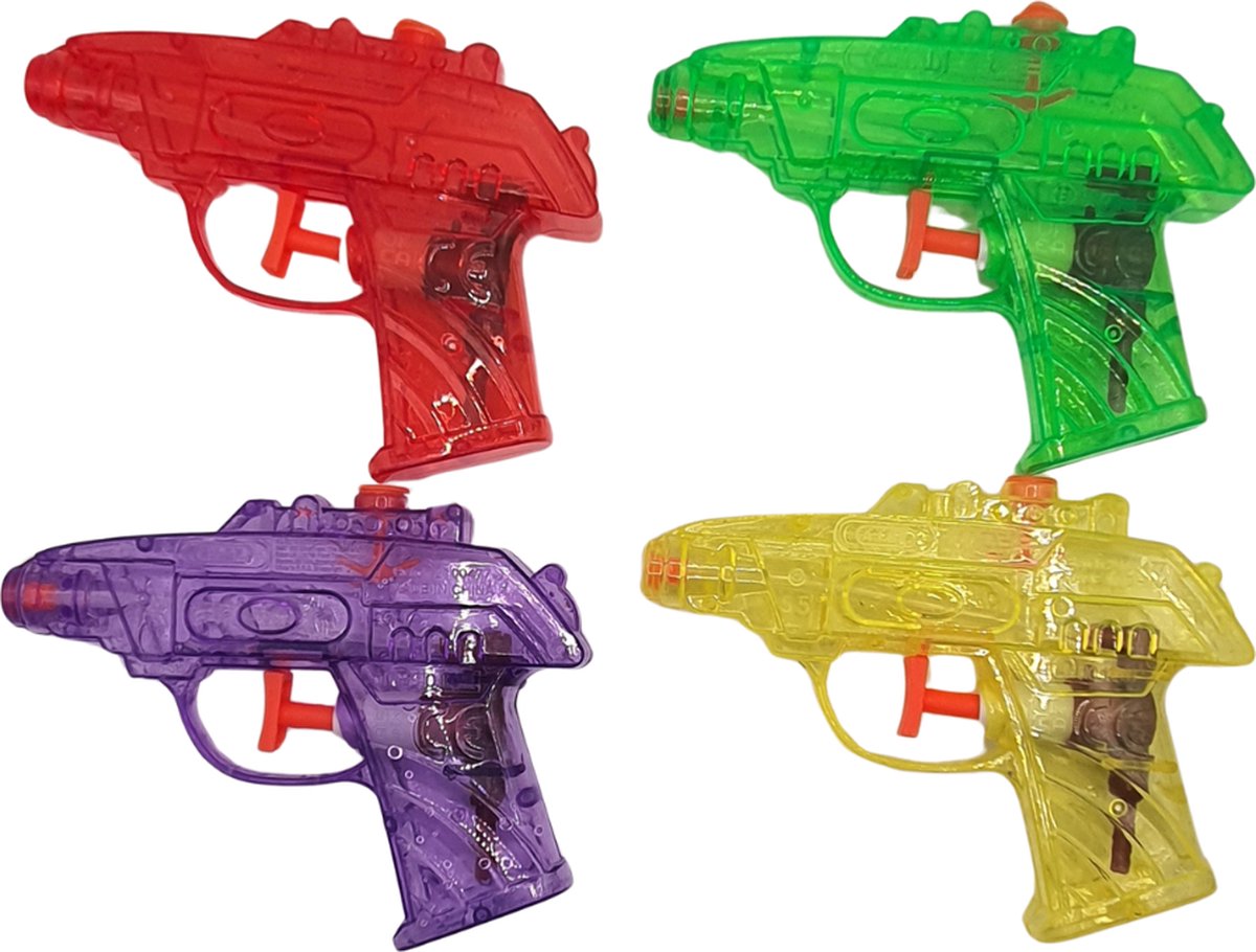 STEGGER -   Set 4 stuks – Waterpistolen voor Eindeloze Waterpret