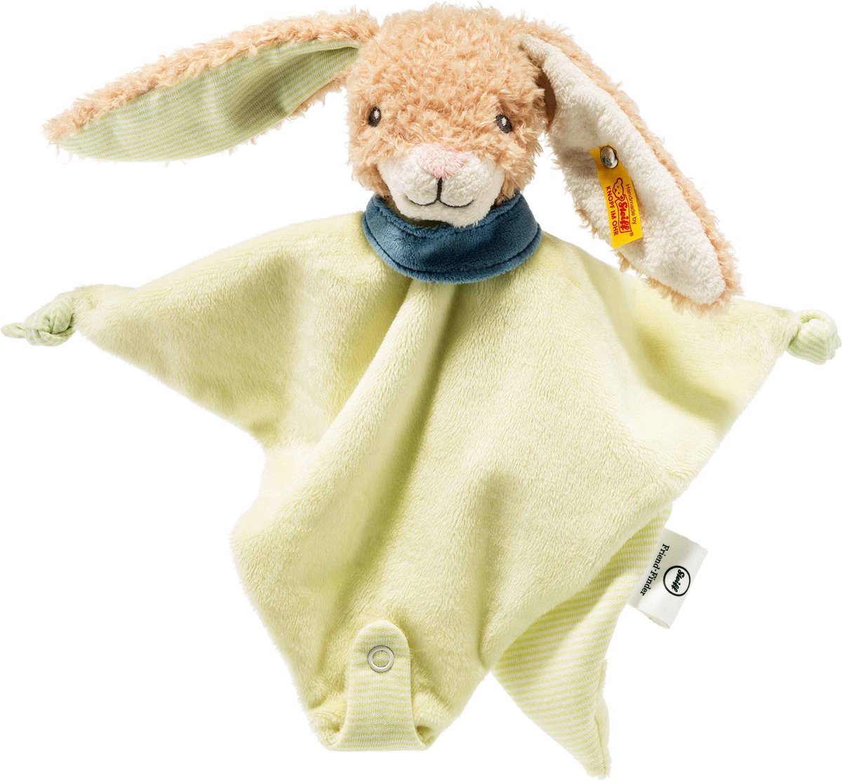 Steiff Friend-Finder, Pluche, Synthetisch, Beige, Groen