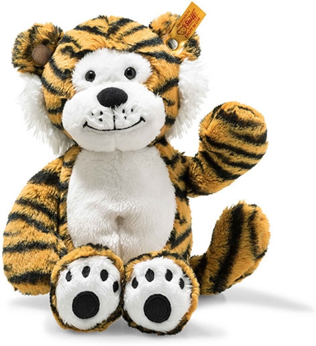 Steiff knuffel Soft Cuddly Friends Toni tiger, striped - 30cm