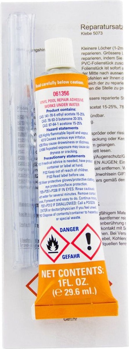 Onderwater reparatieset voor vinylplaten