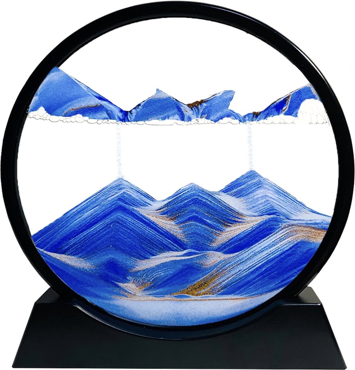 Zandkunst - Bewegende Zandkunst - Sandscape - Zandloper - Sand Art - Huis Decoratie - Zandloper decoratie - Zandkunst lamp