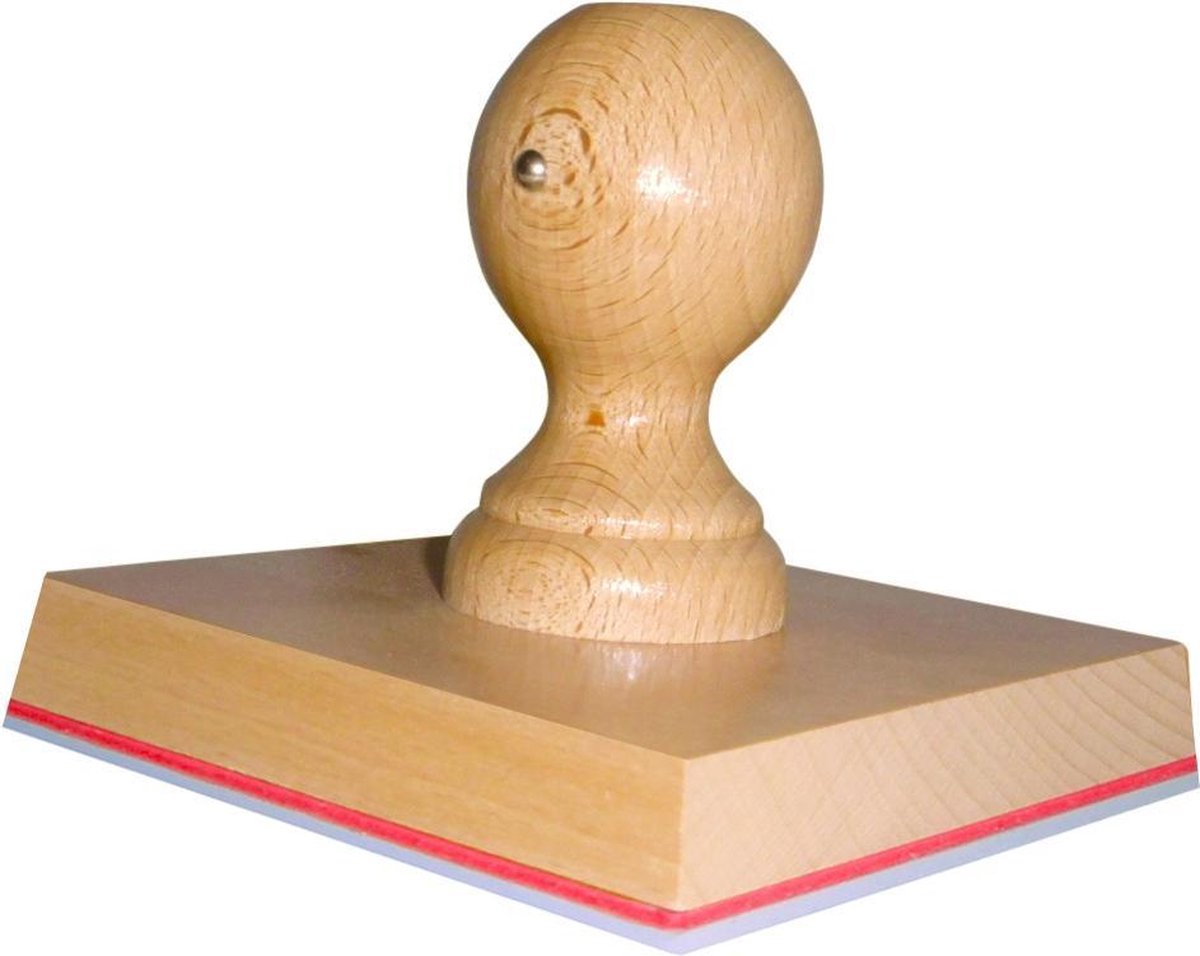 Grote Handstempel 130x130 Mm - Stempels - Stempels volwassenen - Snelle Levering