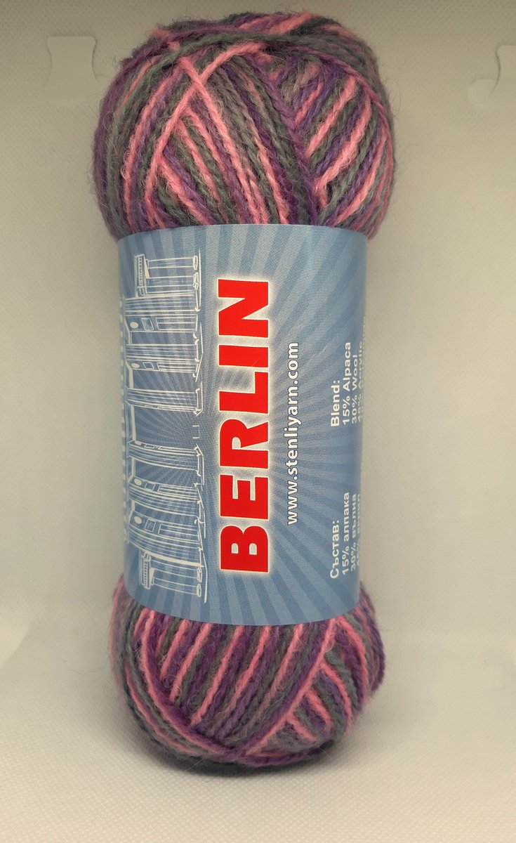 Sokkenwol met Alpacawol - StenliYarn - Breiwol - Kleur 68