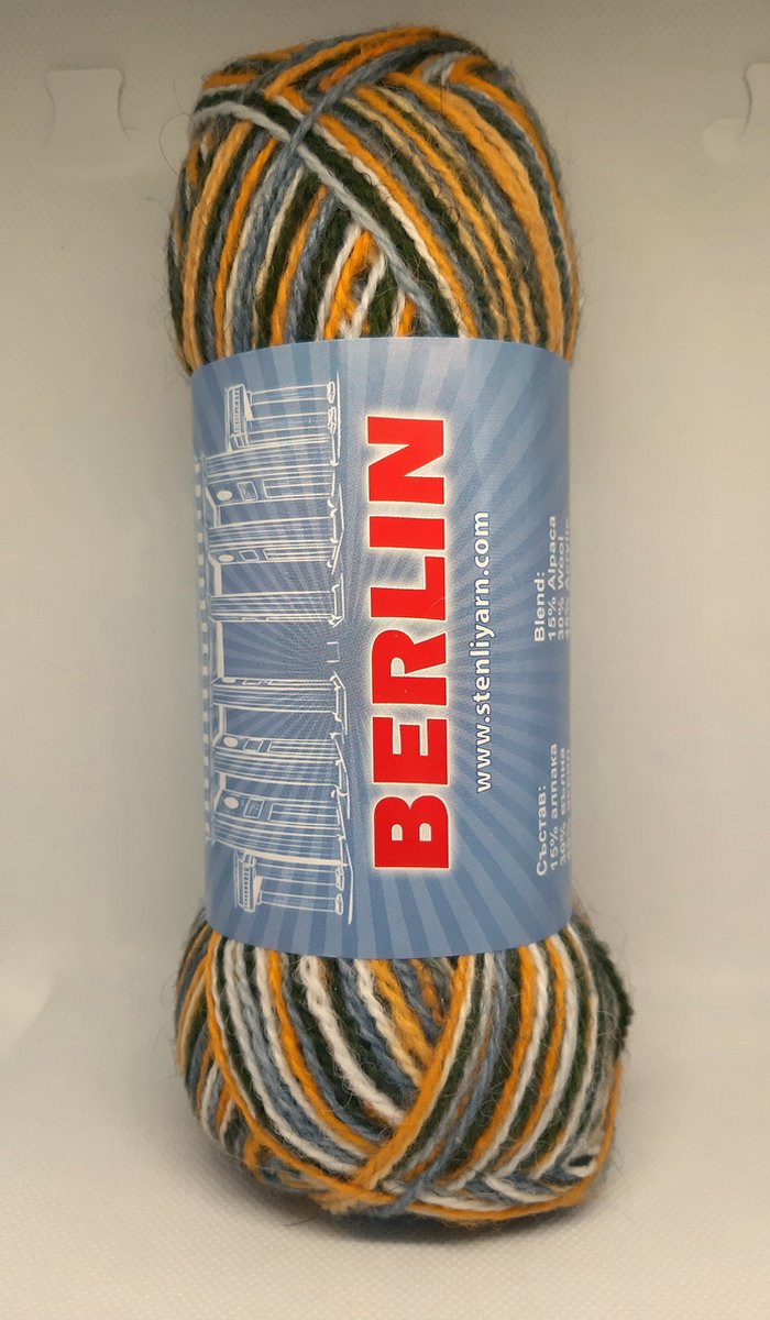 Sokkenwol met Alpacawol - StenliYarn - Breiwol - Kleur 80