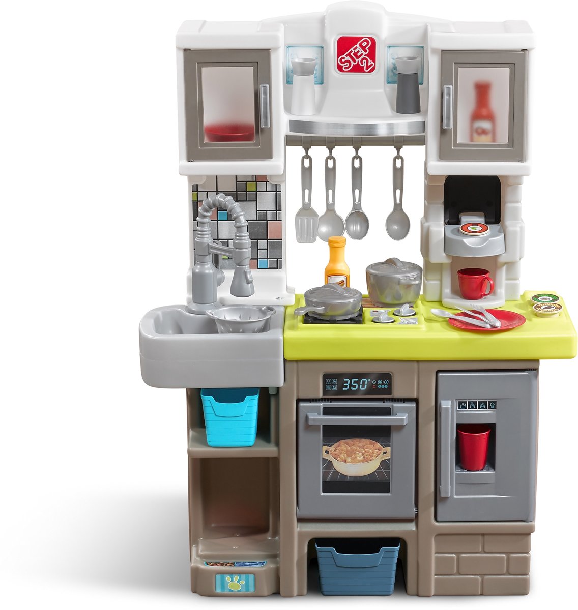 Step2 Speelgoedkeuken Contemporary Chefs Kitchen 98 Cm Bruin
