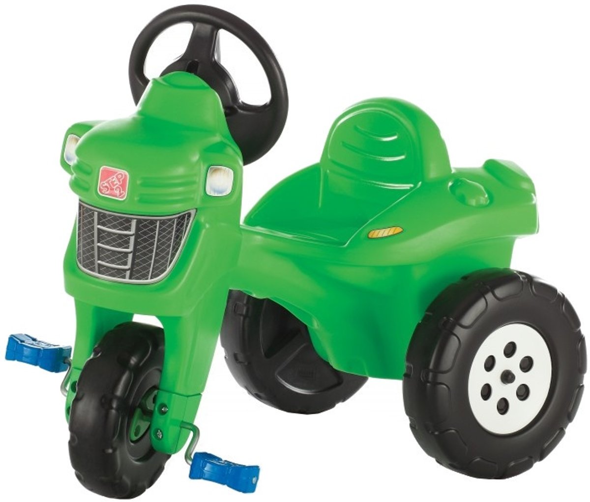 Step2 Traptractor 3 Wielen Groen