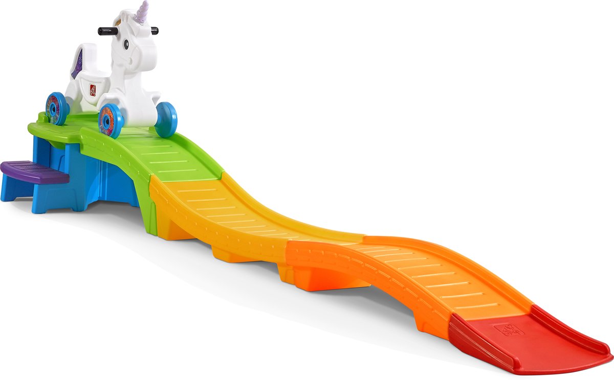 Unicorn Up & Down Roller Coaster / Eenhoorn achtbaan met licht en geluid  / 2 jaar garantie!