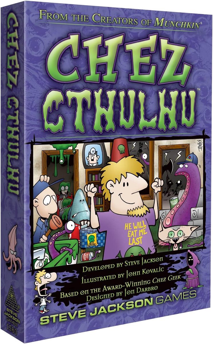 Chez Cthulhu - 2nd Edition - Kaartspel - Engelstalig - Steve Jackson Games