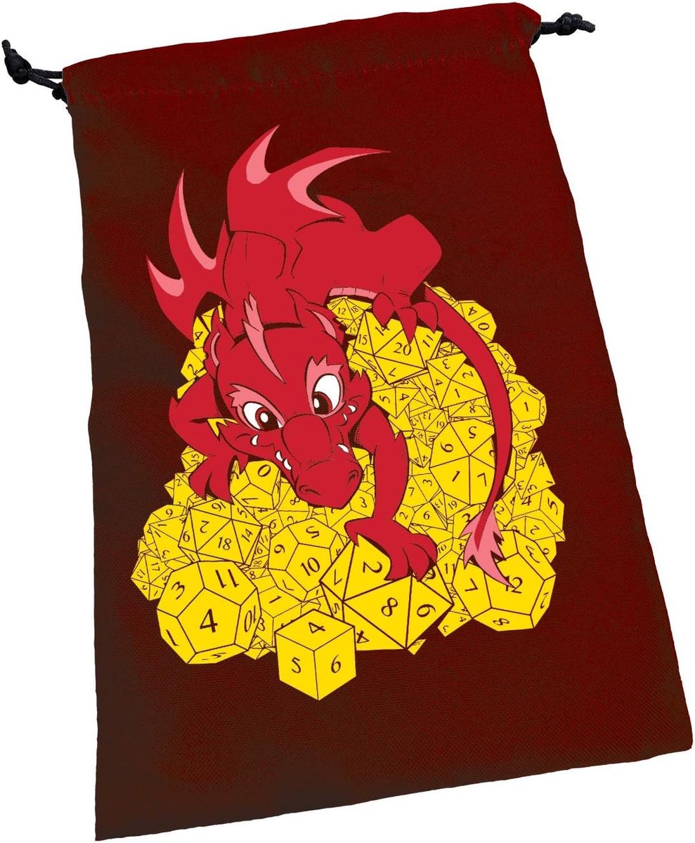 Deluxe Dice Bag - Dice Dragon - Steve Jackson Games