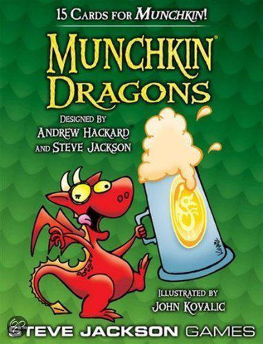 Munchkin Dragons booster pack d10