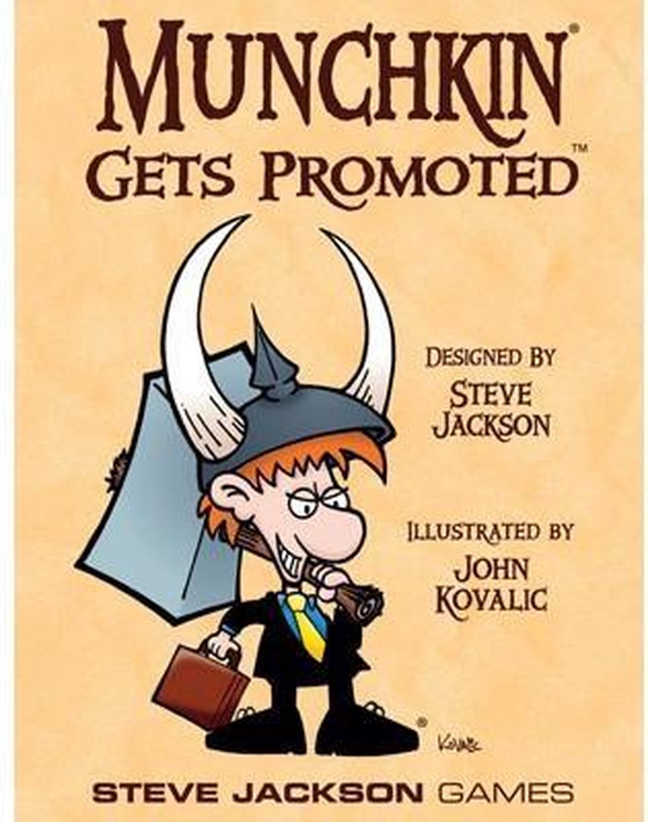 Munchkin Gets Promoted booster pack