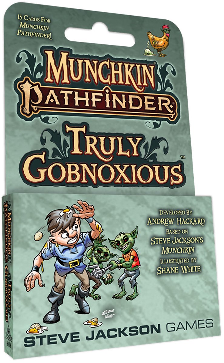 Munchkin Pathfinder: Truly Gobnoxious - Uitbreiding - Engelstalig - Steve Jackson Games