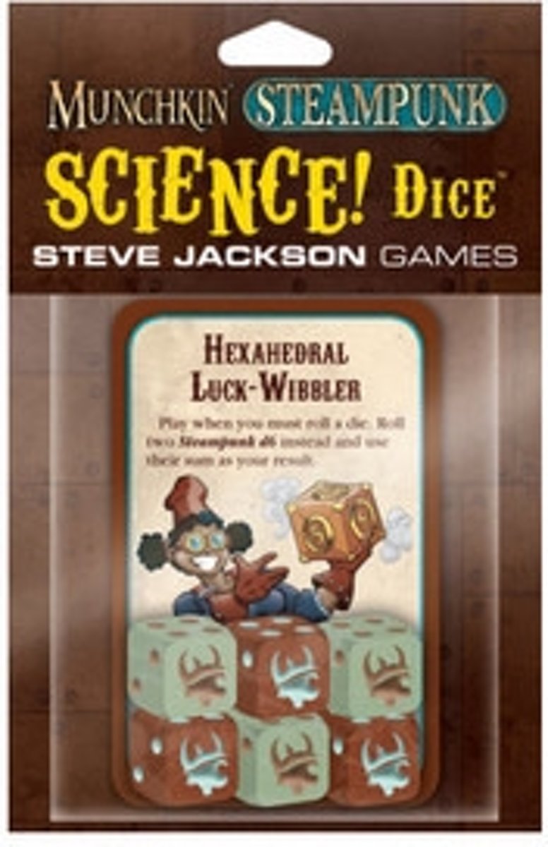 Munchkin Steampunk Science! Dice