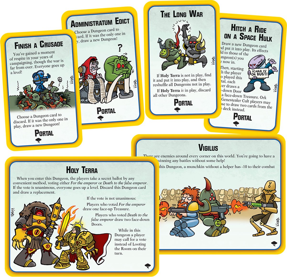 Munchkin Warhammer - 40k Storming Warp - Steve Jackson Games - Kaartspel - uitbreiding