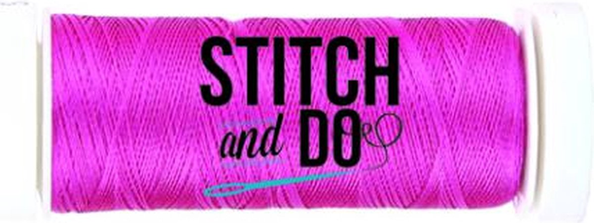 Stitch & Do 200 m - Linnen - Bright Pink