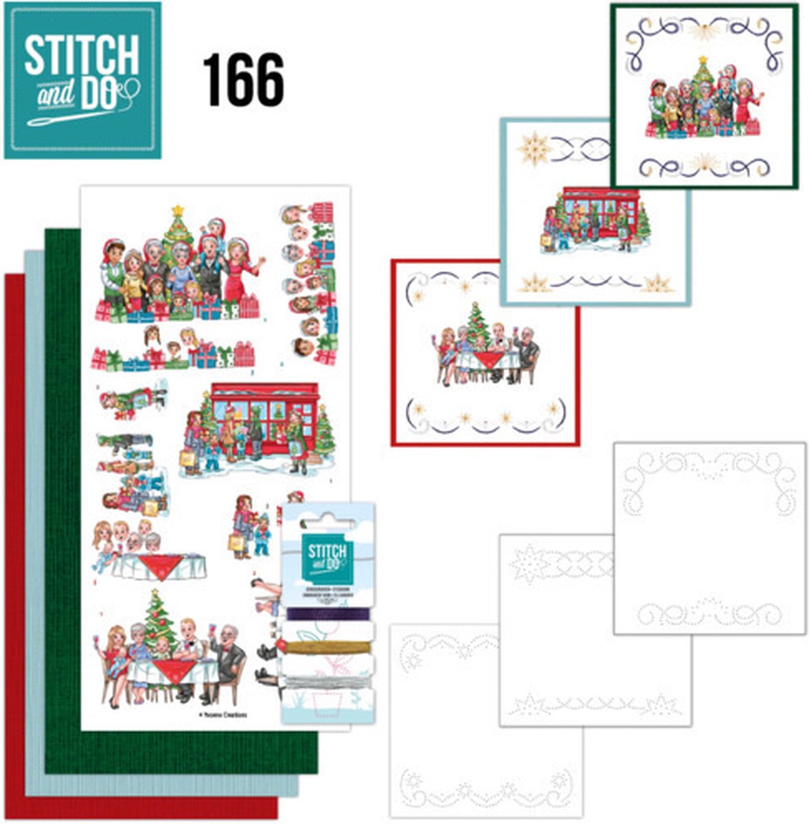 Stitch and Do 166 - Yvonne Creations - The Heart of Christmas - Shopping