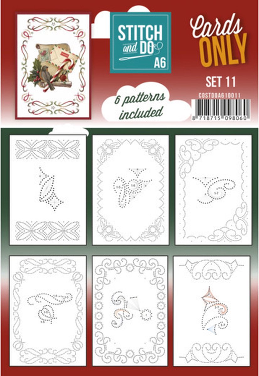 Stitch and Do Cards Only Set 11