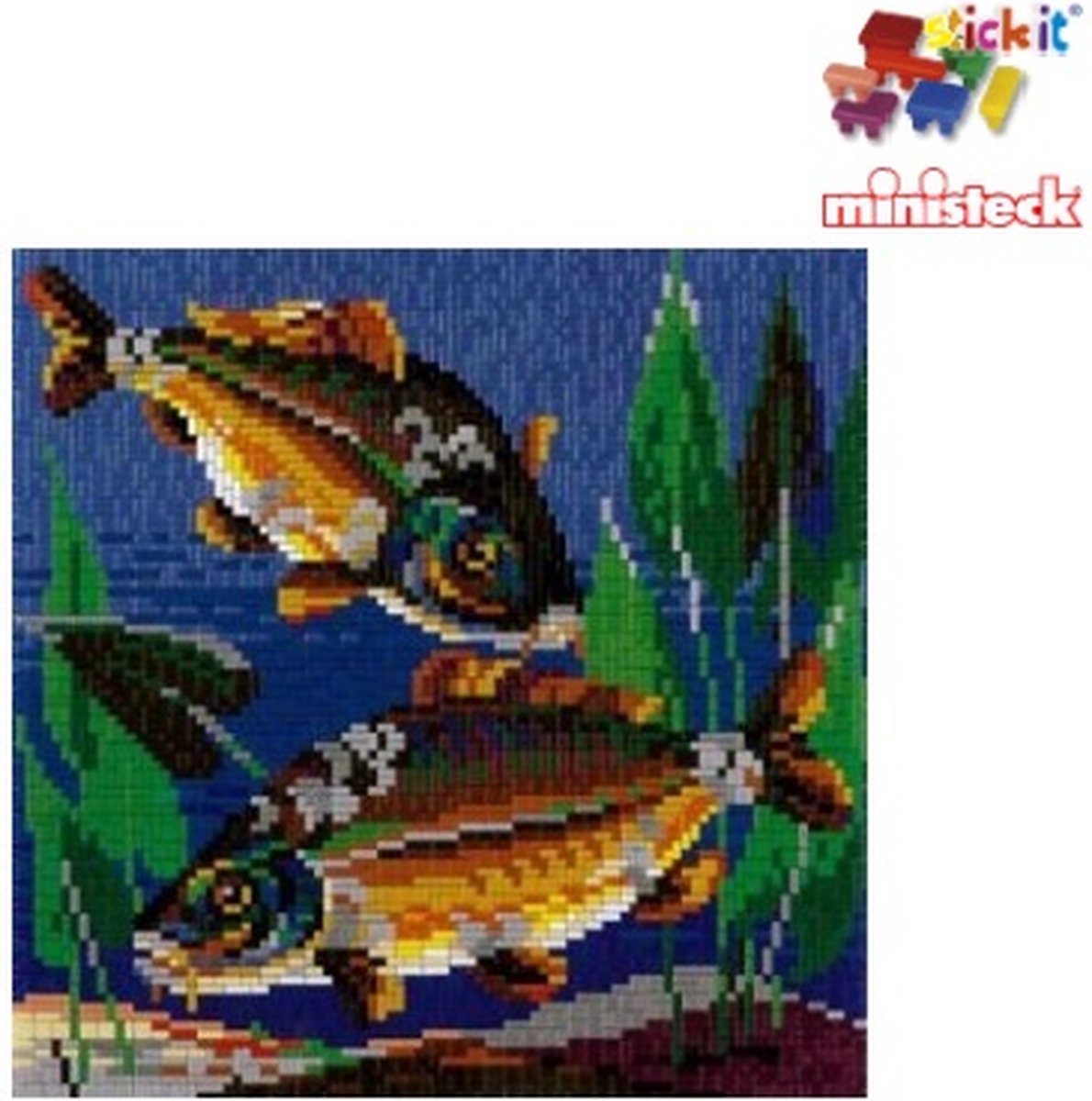 Stickit Karpers, ca. 4.000 delig, compatibel met Ministeck