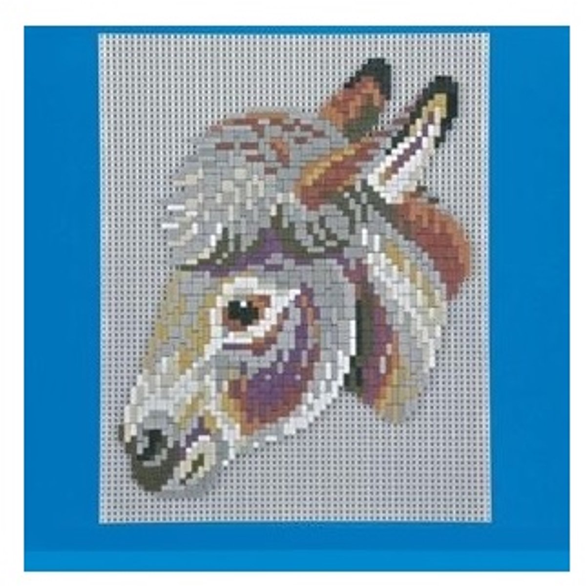 Stickit ezel, ca. 1.200 steentjes, compatible met Ministeck